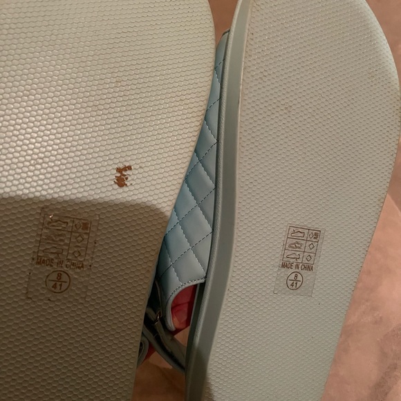 Asos Raid Quilted Chunky Sandals - Picture 4 of 4